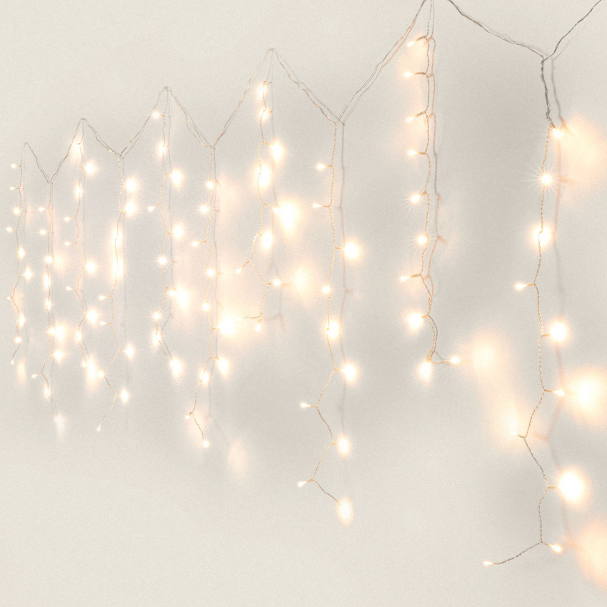 Produto de Cortina de Grinaldas LED 3m Short Transparente