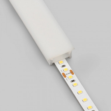Tubo de Silicona Flex Empotrable Para Tira LED de hasta 15 mm