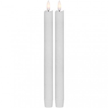 Pack 2 Velas LED Cera Natural Realist