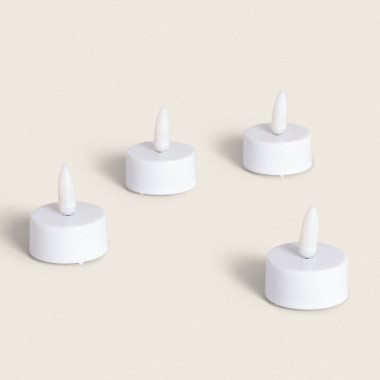 Pack 4 Velas LED Mini con Batería Dahun