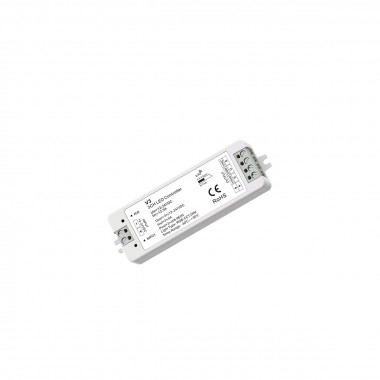 Controlador Regulador LED 12/24V DC para Tira LED Monocolor/CCT/RGB compatible con Mando RF