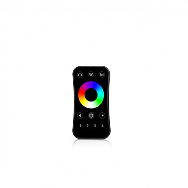 Mando RF para Reguladores RF RGB-CCT Monocolor 4 Zonas