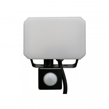 Foco Projetor LED com Sensor PIR 10W IP65 Branco
