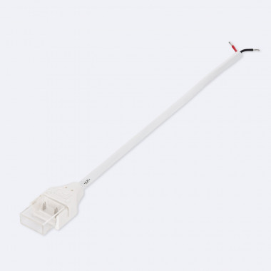 Conector Hipopótamo con Cable para Tira LED Autorectificada 220V AC SMD Silicone FLEX Ancho 12mm