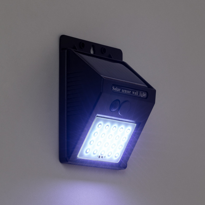 Producto de Aplique de Pared Exterior Solar LED IP65 Encendido Crepuscular