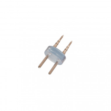 Conector 2 Pin para Tira Neón LED 220 AC Circular 360º 120 LED/m Ø17 mm
