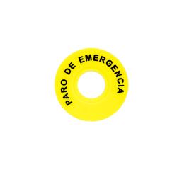 Product Etiqueta Paragem de Emergência para Botão de Pressão MAXGE Ø40 mm