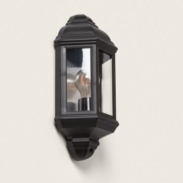 Aplique de Parede Exterior PC Newquay Preto