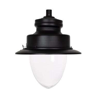 Luminária LED 40W Âmbar Fisher LUMILEDS PHILIPS Xitanium Regulável 1-10V Iluminação Pública