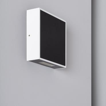 Aplique de Pared Exterior LED 6W de Aluminio Roma Negro