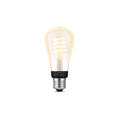 Bombilla Filamento LED E27 7W 550 lm ST64 PHILIPS Hue White Ambiance