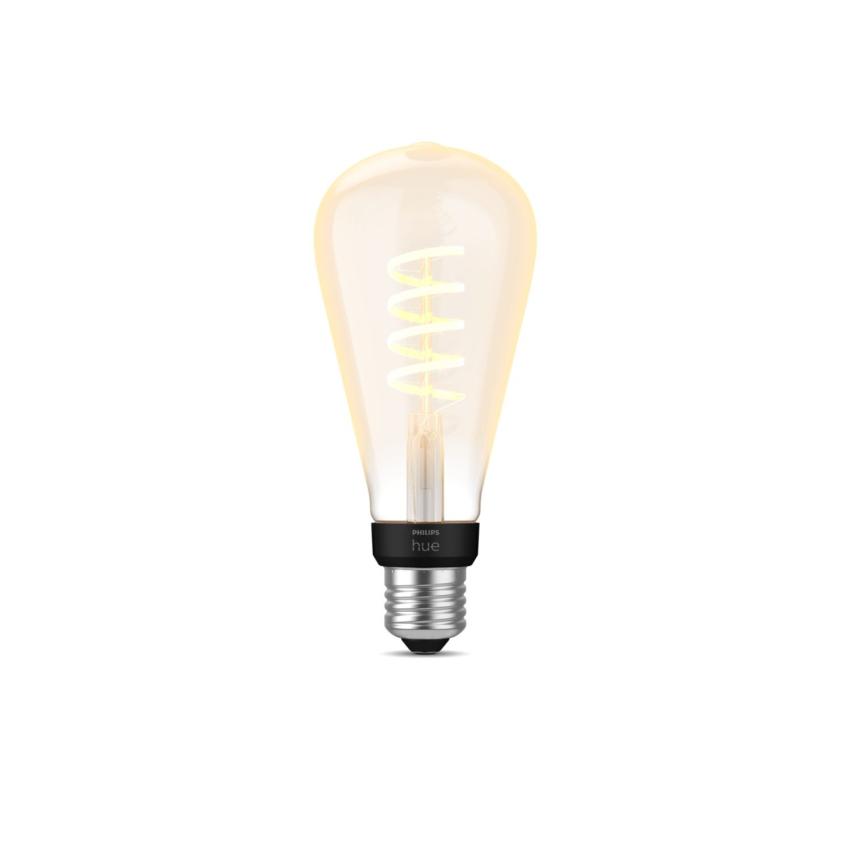 Bombilla Filamento LED E27 7W 550 lm ST72 PHILIPS Hue White Ambiance