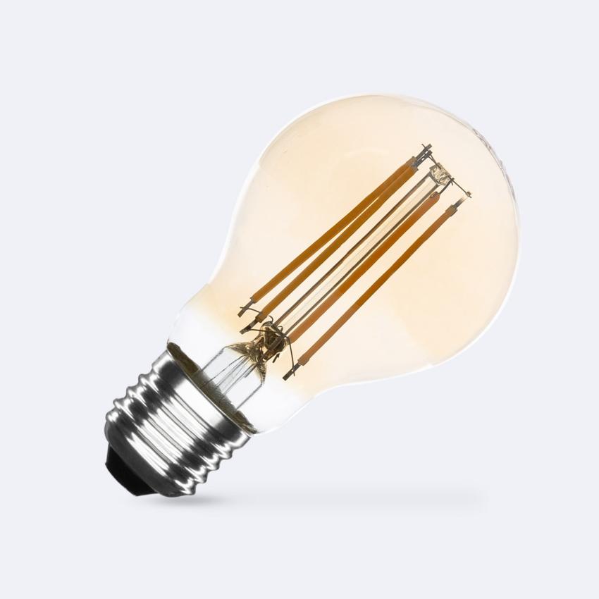 Producto de Bombilla Filamento LED E27 8W 1055 lm Regulable A60 Gold