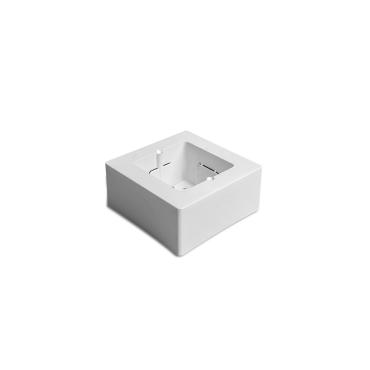 Caixa de Mecanismo Universal de Superfície 92x92x42 mm Branco