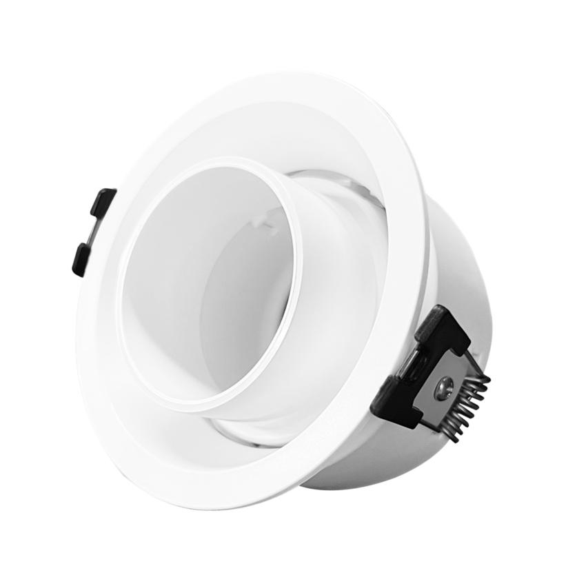 Produto de Aro Downlight Cónico Inclinável Baixo UGR para Lâmpada LED GU10 / GU5.3 Corte Ø75 mm Suefix 