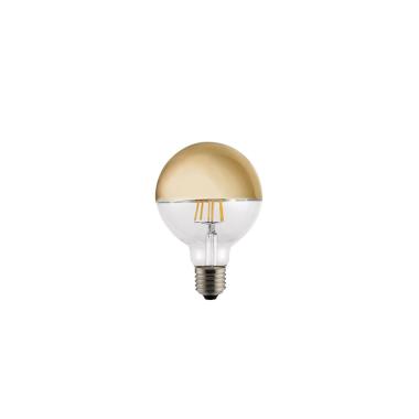 Bombilla Filamento LED E27 6W 600 lm G95 Gold Reflect