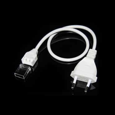 Product Cable Conexión para Tira LED Autorectificada 220V AC COB Silicone FLEX Ancho 10mm Monocolor