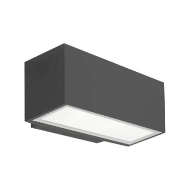 Aplique LED Afrodita Duas Caras 17,5W IP65 Cinza Urbano LEDS-C4 05-9911-Z5-CL