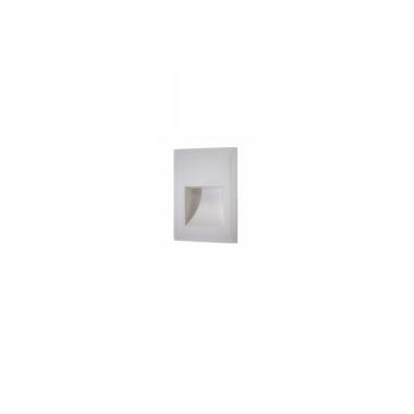 Aplique de Pared Integración Escayola/Pladur para Bombilla LED GU10 PAR11 Corte 103x148 mm