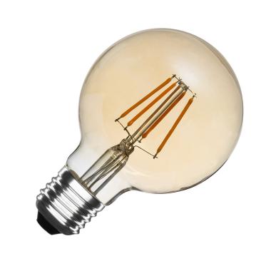 Lâmpada Filamento LED E27 6W 600 lm Regulável A60 Gold