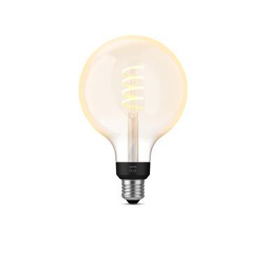 Bombilla Filamento LED E27 7W 550 lm G125 PHILIPS Hue White Ambiance