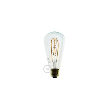 Bombilla Filamento LED E27 5W 280 lm ST64 Regulable Edison Creative-Cables DL700143