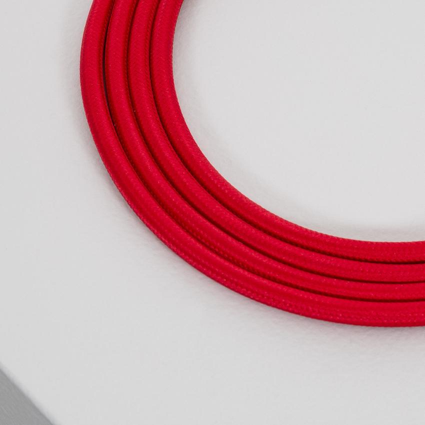 Producto de Cable Textil Eléctrico Rojo
