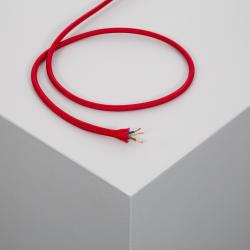 Product Cable Textil Eléctrico Rojo