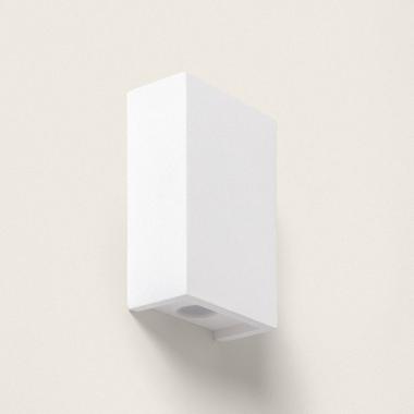 Aplique de Pared LED Yeso Iluminación Doble Cara con Batería Esmeralda