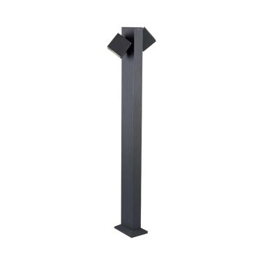 Baliza Exterior LED 22W Superficie Pie 100cm Cubus Bollard LEDS-C4 55-9944-Z5-CL