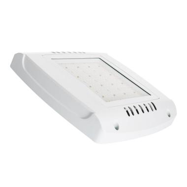 Foco LED Canopy Especial para Postos de Gasolina 75W LUMILEDS 150lm/W Driver Philips Xitanium Regulável 1-10V