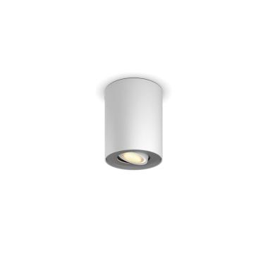 Aplique de Teto White Ambiance GU10 PHILIPS Hue Pillar Simple