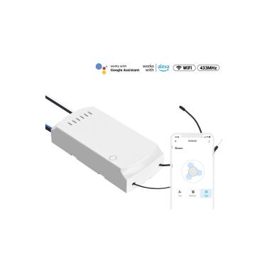Controlador WiFi para Ventoinha de Teto AC SONOFF iFan04-H