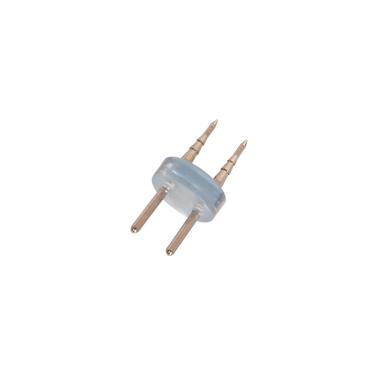 Product Conector 2 Pin Manguera LED Redonda 220V AC IP65 Corte 100 cm