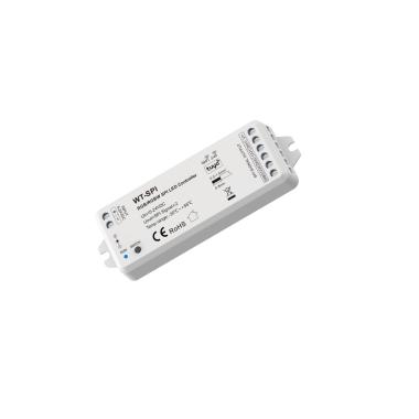 Controlador Regulador Tira LED RGB/RGBW Digital SPI compatible con WiFi y Mando RF