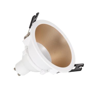Foco Downlight Cónico GU10 6W Corte Ø 75 mm PC Várias opções