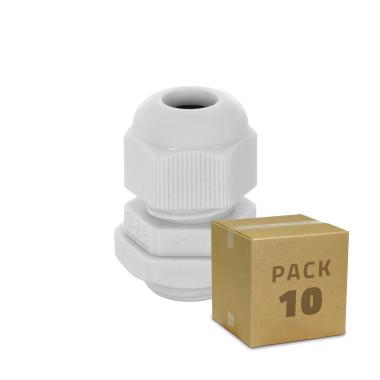 Pack 10 Unidades Prensaestopa Nylon IP68 Varios Tamaños