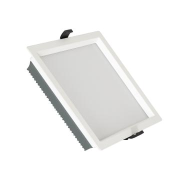 Downlight LED 40W SAMSUNG New Aero Slim Quadrado 130 lm/W Microprismático (UGR17) LIFUD Corte 210x210 mm Várias opções