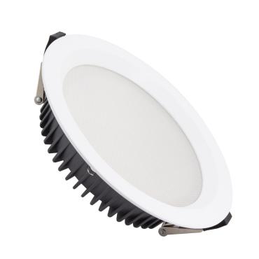 Downlight LED 40W SAMSUNG New Aero Slim 130 lm/W Microprismático (UGR17) LIFUD Corte Ø 200 mm Várias opções