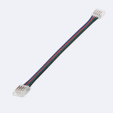 Product Conector Hipopótamo duplo com cabo para fita LED RGB/RGBIC COB 24V DC IP20 largura 10mm