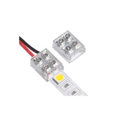 Conector Tira LED 12/24V DC Cable con Tornillo