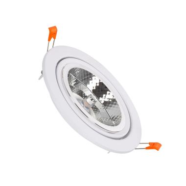 Produto de Foco Downlight LED 15 W Direccionável Circular AR111 Ø120 mm 