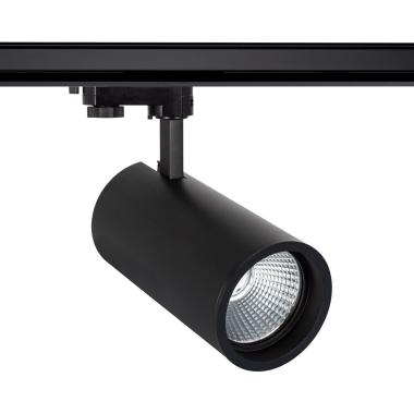 Foco Carril LED Trifásico 40W New d'Angelo Negro CRI90 LIFUD