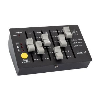 Controlador Consola DMX512 24 Canales Recargable