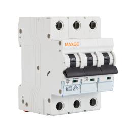 Product Interruptor Magnetotérmico Residencial 3P 10-63A 6kA Curva C MAXGE 