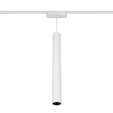 Foco Carril Colgante LED Magnético 25mm SuperSlim Cuarzo 7W 48V Blanco