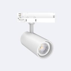 Product Foco Carril LED Trifásico 30W Fasano No Flicker Regulável Branco