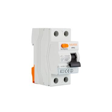 Product Interruptor Diferencial Industrial 2P 30mA 25-40A 10kA Clase AC MAXGE