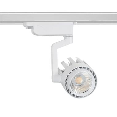 Foco LED Dora 30W Branco para Carril Monofásico