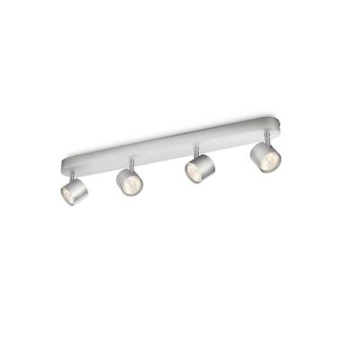 Candeeiro de Teto LED Regulável com Quatro Focos 4x4.5W PHILIPS Star